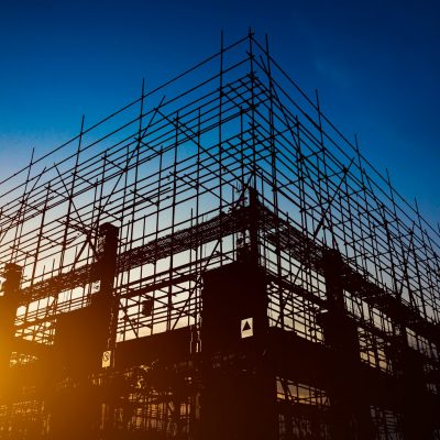 Construction Site silhouettes